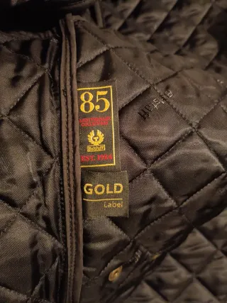 Chaleco Belstaff Negro Talla XL Nuevo