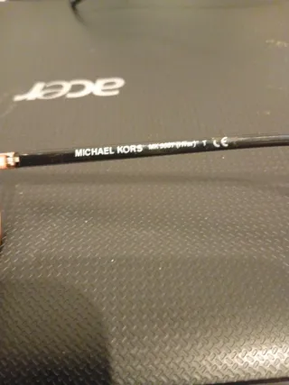 Gafas de sol Michael Kors aviador doradas