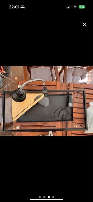 Terrario grande para tortugas