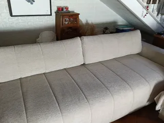 Sofá Cama JYSK ORMSLEV Beige Tela