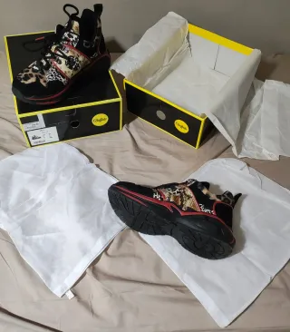 Zapatillas Buffalo Animal Print - Talla 41