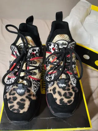 Zapatillas Buffalo Animal Print - Talla 41