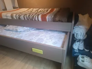 Cama nido 90cm x 190 cm con 4 cajones