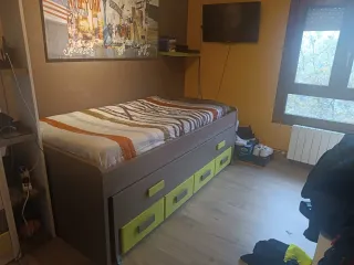 Cama nido 90cm x 190 cm con 4 cajones