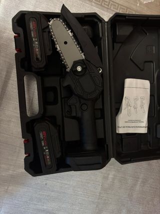 Mini Motosierra Eléctrica Inalámbrica