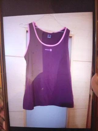 Camiseta deportiva Artengo morada