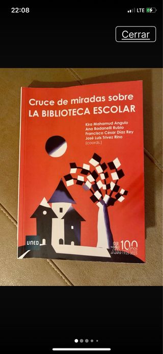 Libro Cruce de Miradas sobre la Biblioteca Escolar