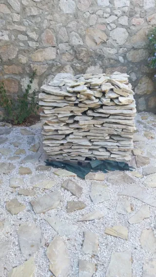 Lajas de piedra para pared y suelo