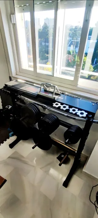 Máquina Musculación BM 970 Domyos. Fitness