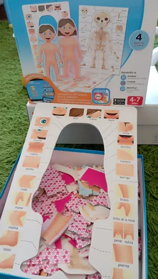 Lote Puzzles Educativos Infantil