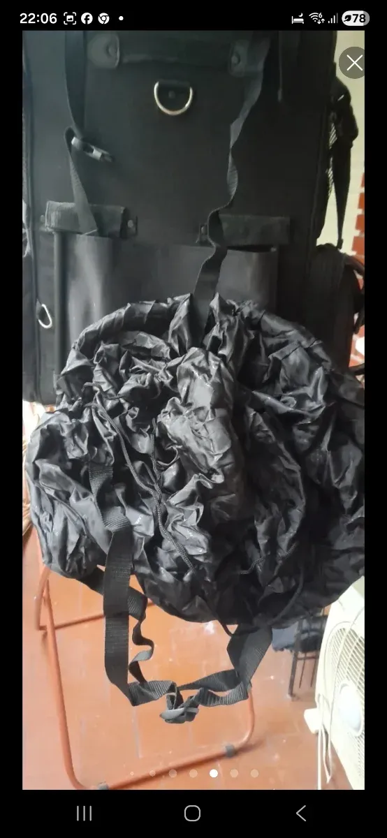 Maleta para moto negra