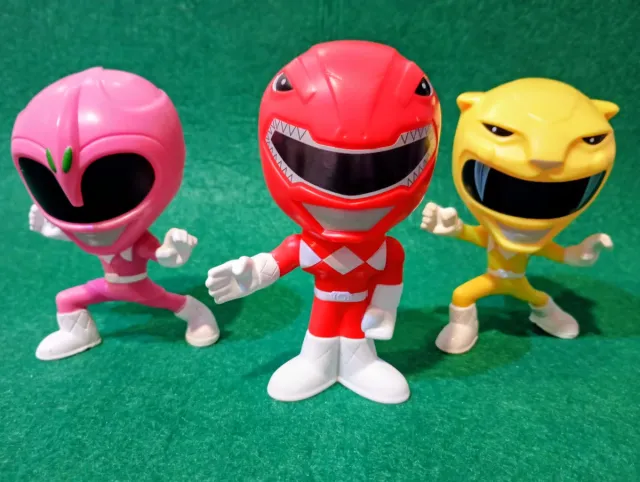 3 Figuras Power Rangers (Burger King, 2018).