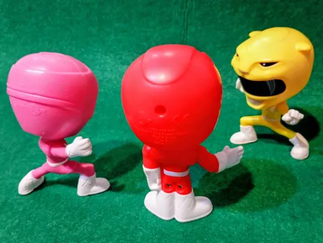 3 Figuras Power Rangers (Burger King, 2018).
