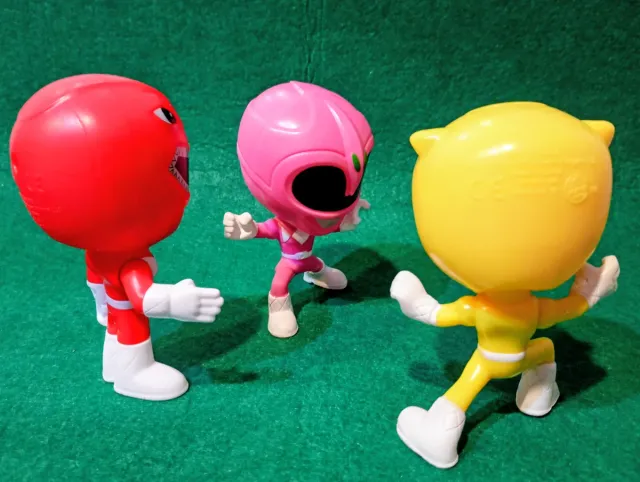 3 Figuras Power Rangers (Burger King, 2018).