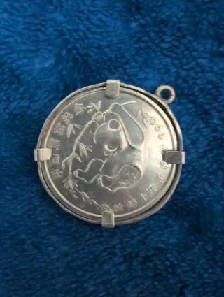 Moneda China 1 Onza Plata Fina
