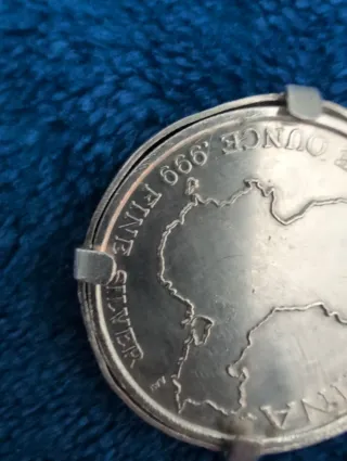 Moneda China 1 Onza Plata Fina