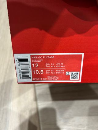 Nike Go Flyease Scarpe Uomo Nero Bianco