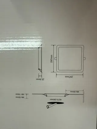 Panel LED Downlight 30W