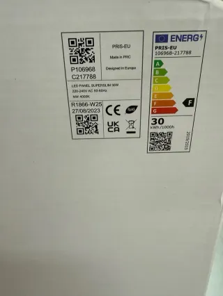 Panel LED Downlight 30W