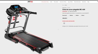 Cinta de Correr Fit Fiu 400