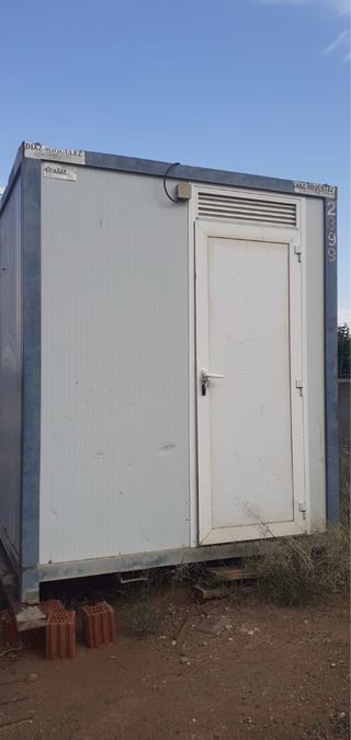 Caseta de obra/baño prefabricado
