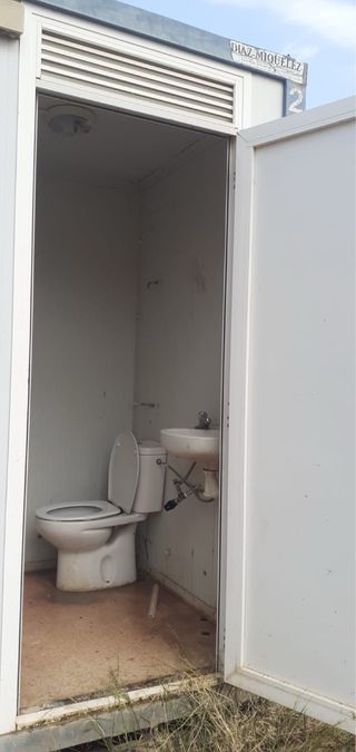 Caseta de obra/baño prefabricado