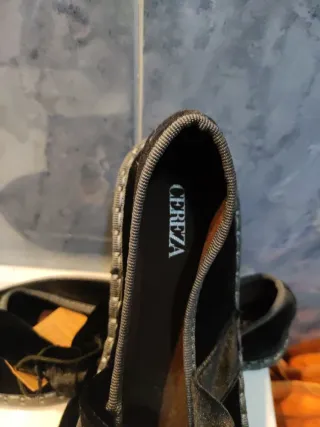 Bailarinas terciopelo talla 39