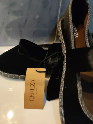 Bailarinas terciopelo  talla 39