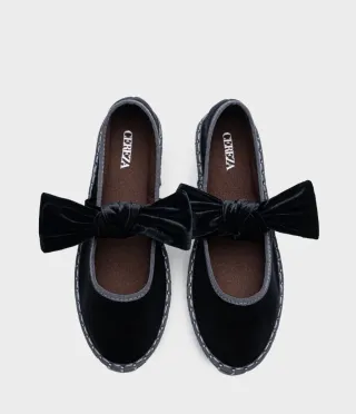 Bailarinas terciopelo talla 39