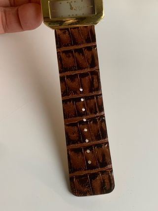 Orologio YHAK Rettangolare Oro Marrone