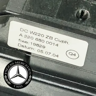 Posavasos Mercedes S W220 Original