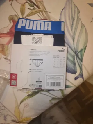 Calzoncillos Puma 2 Unidades Talla L