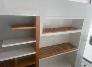 Mueble Panadería y Office con iluminación