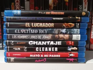 Películas en Blu-ray de mi colección personal.