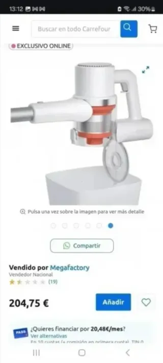 ASPIRADORA SIN CABLE ROIDMI Z1 AIR