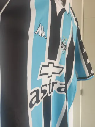 Camiseta Grêmio Retro. Ronaldinho 10. Talla XL