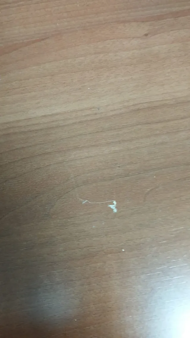 Escritorio madera y metal