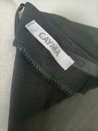 Vestido Negro y Amarillo