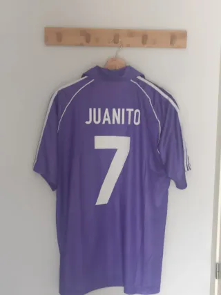 Camiseta Retro Real Madrid Zanussi.Talla XL