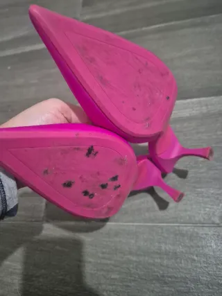 Zapatos Zara Talla 40 Fucsia