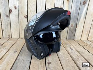 HJC I90 T-2XL SEMIFLAT BLACK + PINLOCK