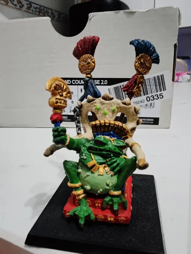 Old Warhammer slann  Hombres Lagarto