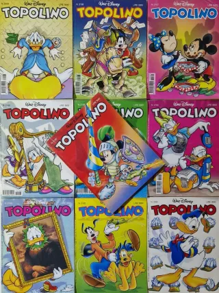 Topolino Lotto di 10 Fumetti Walt Disney 2160-2169