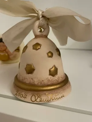 Campanella e candela Thun in ceramica