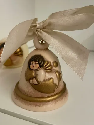 Campanella e candela Thun in ceramica