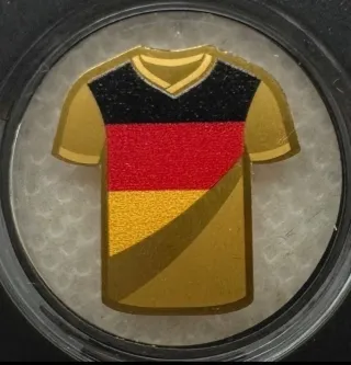 Moneda Oro Camiseta Alemania Sport Icons