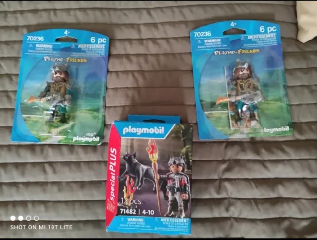 Playmobil Caballeros del Bosque y Lobos