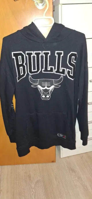 Sudadera Chicago Bulls Negra