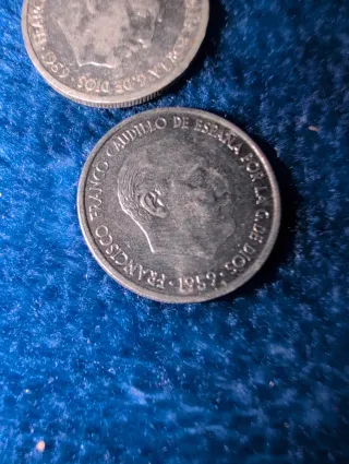 Cartucho Monedas 10 Céntimos 1959