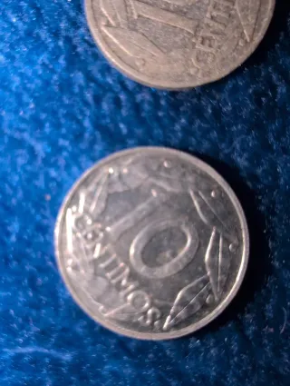 Cartucho Monedas 10 Céntimos 1959